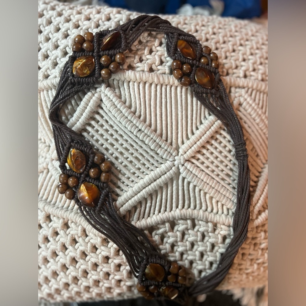 Macrame belt - Picture 10 of 11